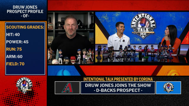 Druw Jones on playing baseball, his father and more 