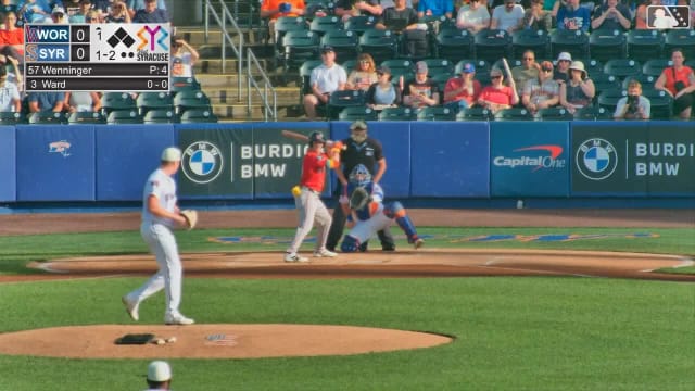 Mets No. 4 prospect Jack Wenninger fans five