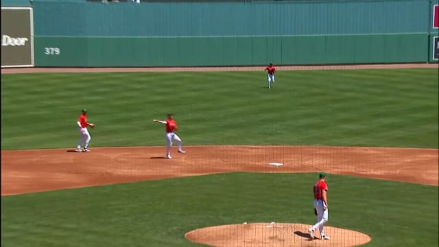 Kristian Campbell's backhanded play