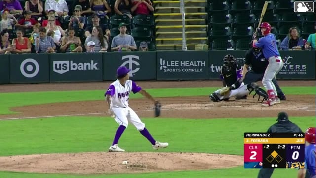 Cristian Hernandez In play, run(s) to Matthew Ferrara