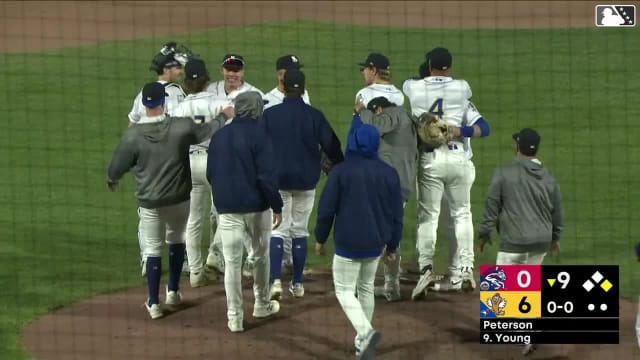 Kai Peterson completes a no-hitter