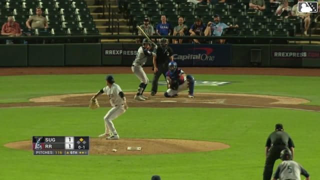 Dalton Pence In play, no out to Zach Cole