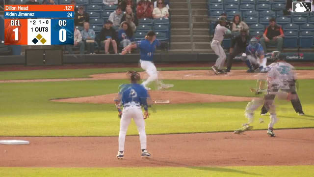 Dillon Head singles on a ground ball to left fielder Luke Pelzer. Colby Shade scores. Cody Schrier to 2nd.