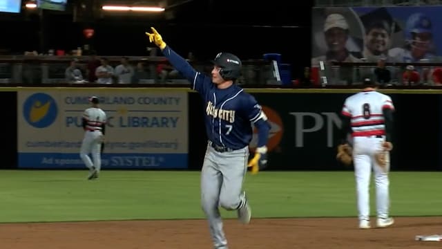 Daniel Pierce's two-homer game