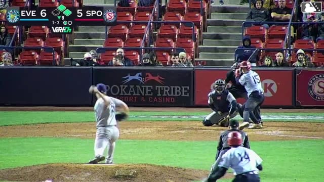 Calvin Schapira In play, run(s) to Ethan Hedges