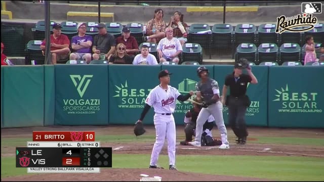 Rosman Verdugo's second home run of the game