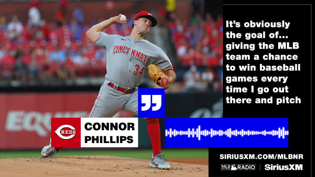 Connor Phillips discusses desire to win for the Reds