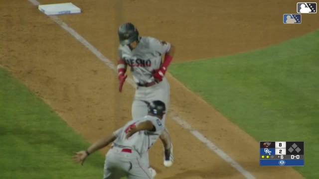 Cristian Arguelles's two-run home run 