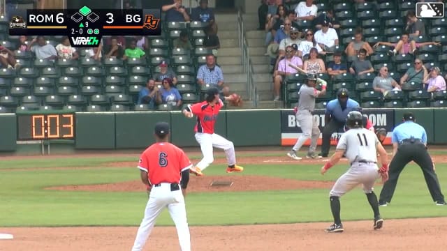 Isaiah Drake homers (10) on a fly ball to right field. Eric Hartman scores.