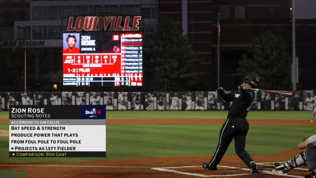 Draft 2026: Royals select CF Zion Rose No. 6