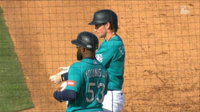 Colt Emerson's two-run single