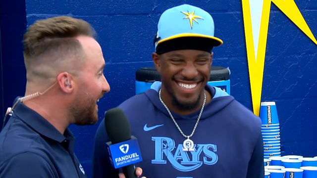 Chandler Simpson discusses playing in Spring Training