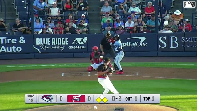 Chris Suero homers (18) on a line drive to left field. Marco Vargas scores. Jacob Reimer scores.