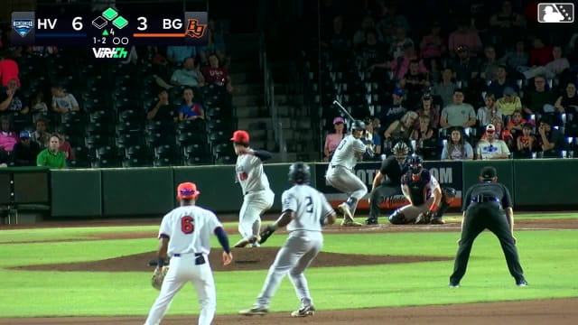 Core Jackson homers (9) on a fly ball to left field. Robbie Burnett scores. Kaeden Kent scores.