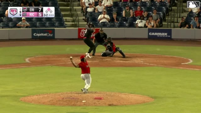 Bo Davidson homers (10) on a fly ball to right center field. Sabin Ceballos scores.