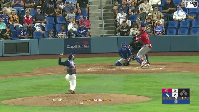 Joswa Lugo homers (3) on a fly ball to center field.