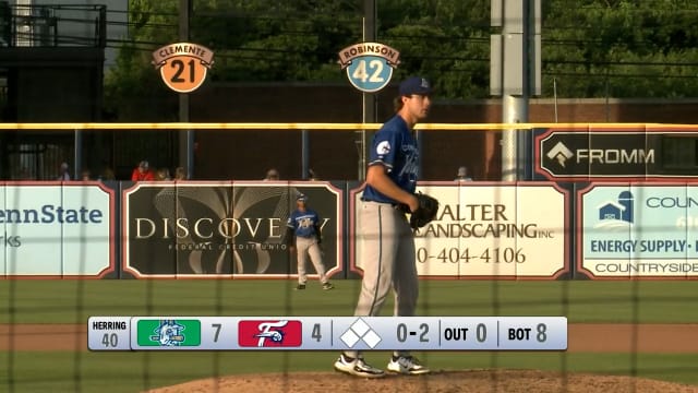 Griffin Herring fans seven for Double-A Hartford