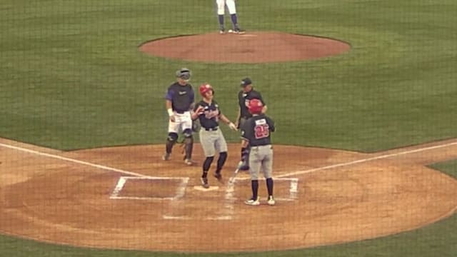 Will Jesske's solo home run for Nebraska