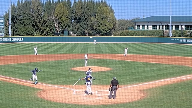 Cameron Byrd's solo home run