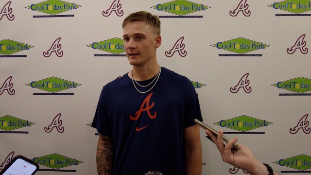 AJ Smith-Shawver on his first Spring Training start