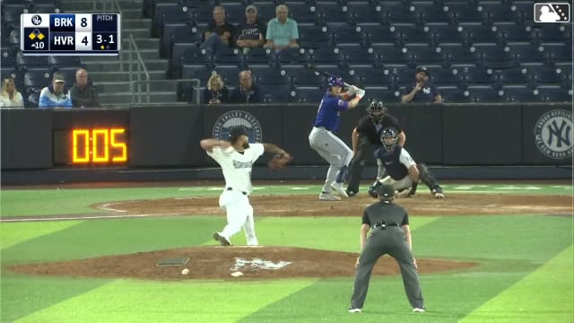 John Spikerman singles on a line drive to right fielder Dean Toigo. Trey Snyder scores. Yonatan Henriquez scores.