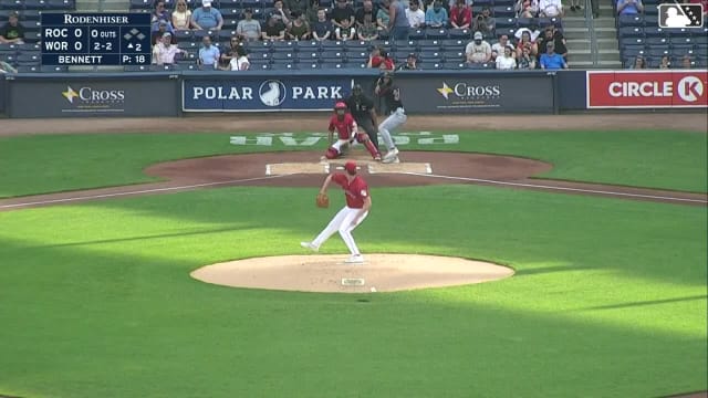 Andrew Pinckney homers (5) on a fly ball to center field.