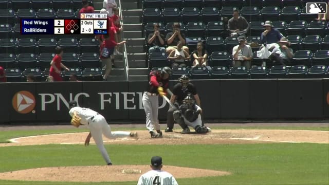 James Wood's second homer of the game