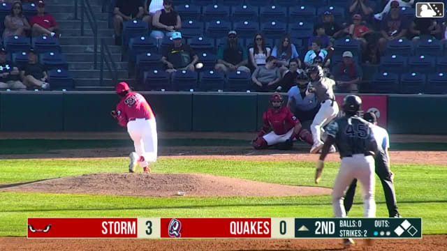 Jose Verdugo singles on a ground ball to center fielder Anyelo Marquez. Dawson Willis scores. Qrey Lott scores. Elliot Lascelles to 3rd. Jose Verdugo to 2nd.
