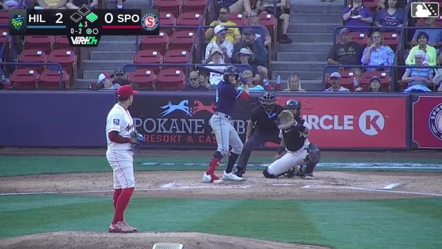 JD Dix singles on a ground ball to right fielder Clayton Gray. José Mejía scores. Carlos Virahonda to 3rd.
