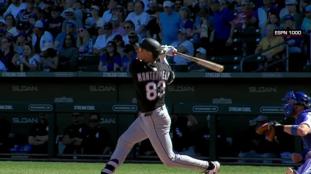 Colson Montgomery's two-run home run