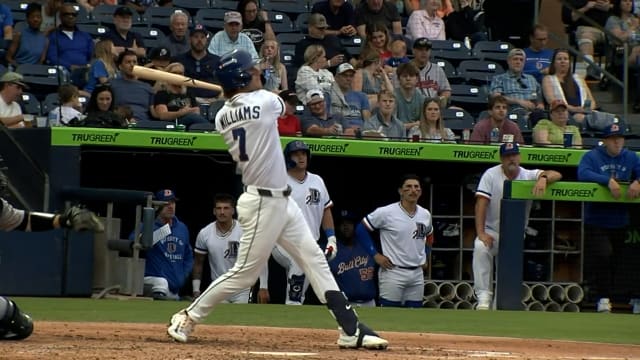 Carson Williams has a great day at the plate