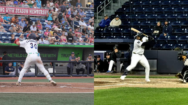 Watch the Jumbo Shrimp take on the RailRiders