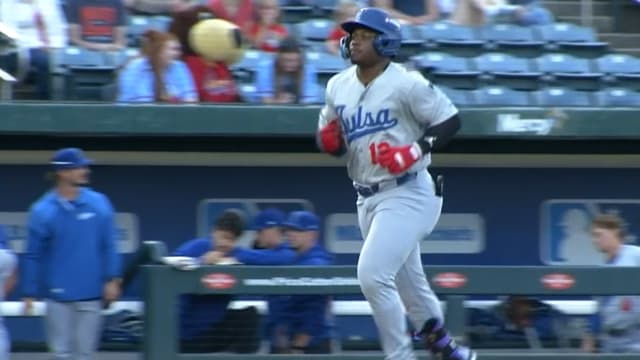 Zyhir Hope's three-run home run 