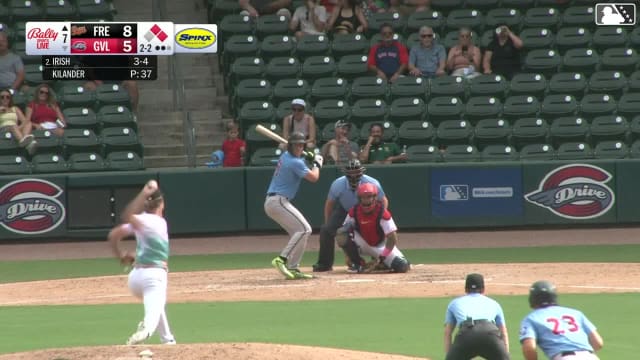 Ike Irish homers (15) on a fly ball to center field. Yasmil Bucce scores. RJ Austin scores.