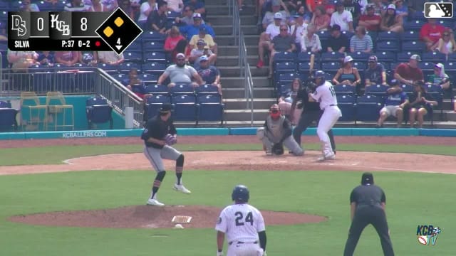 Alexander Albertus doubles (12) on a line drive to left fielder Félix Amparo. Matthew Boughton scores. Stiven Flores scores.
