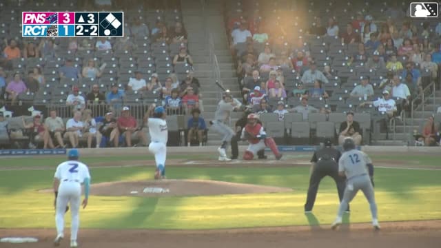 Brandon Compton singles on a ground ball to center fielder Raudi Rodriguez. Juan Matheus scores. Fenwick Trimble to 2nd.