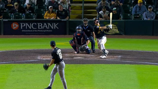 Easton Carmichael's Spring Breakout home run