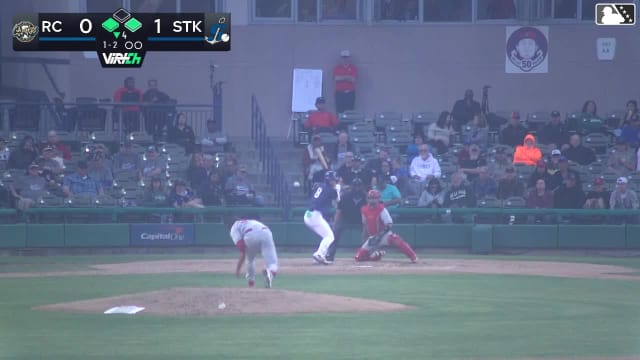 Shotaro Morii singles on a line drive to right fielder Lucas Ramirez. Breyson Guedez scores. Bryan Andrade to 2nd.