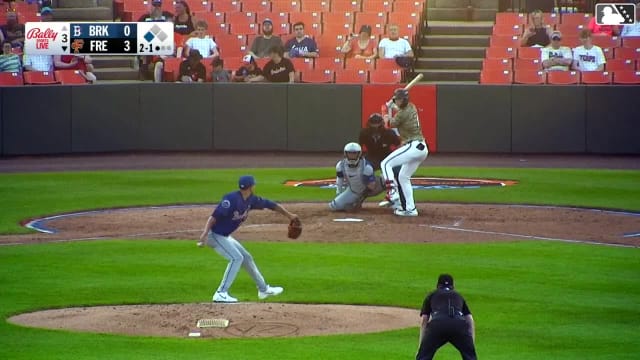 Vance Honeycutt singles on a sharp line drive to left fielder Sam Biller. Wehiwa Aloy scores.