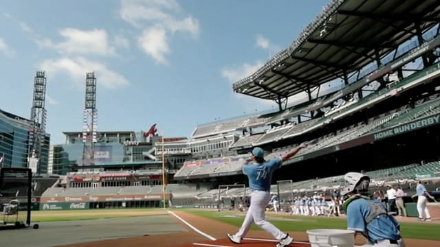 TJ McQuillan's 1st round at the High School HR Derby