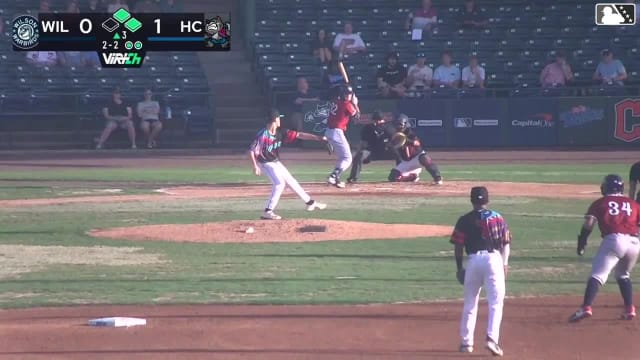Brady Ebel singles on a ground ball to center fielder Jose Pirela. Kevin Garcia scores. Handelfry Encarnacion to 3rd. Brady Ebel to 2nd. Brady Ebel advances to 2nd, on a fielding error by center fielder Jose Pirela.