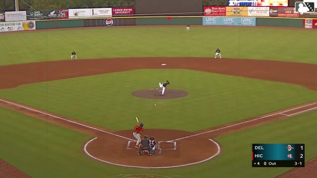 Stiven Martinez homers (11) on a line drive to center field.