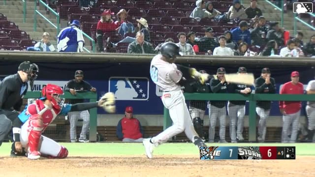 Capri Ortiz's solo home run