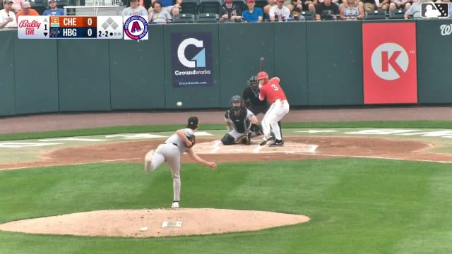 Devin Fitz-Gerald homers (4) on a fly ball to right center field.