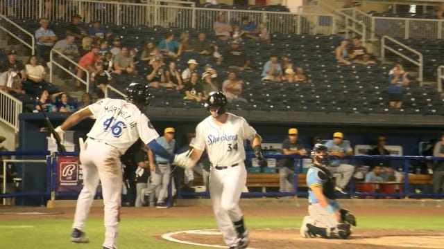 Wes Clarke's two-homer game