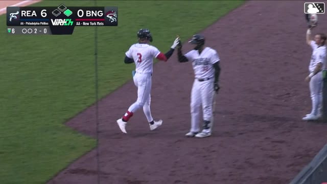 Ryan Clifford hits his fourth homer of the season