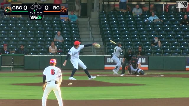 Trevor Harrison racks up a career-high 10 strikeouts