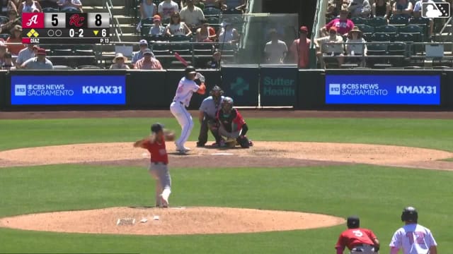 Grant McCray strikes out swinging.