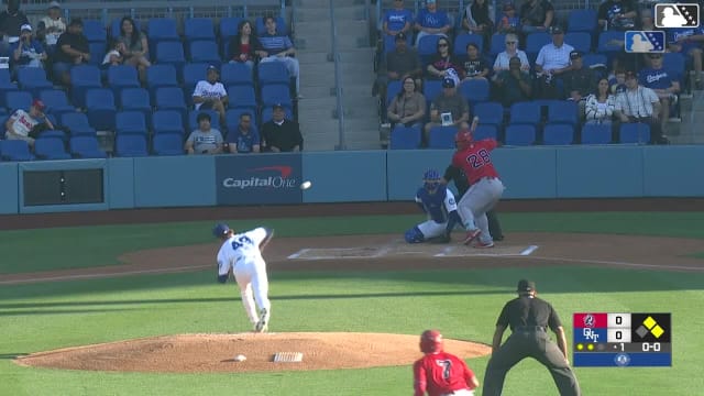 Gabriel Davalillo homers (6) on a fly ball to left field. Kevyn Castillo scores. Jonny McGill scores.