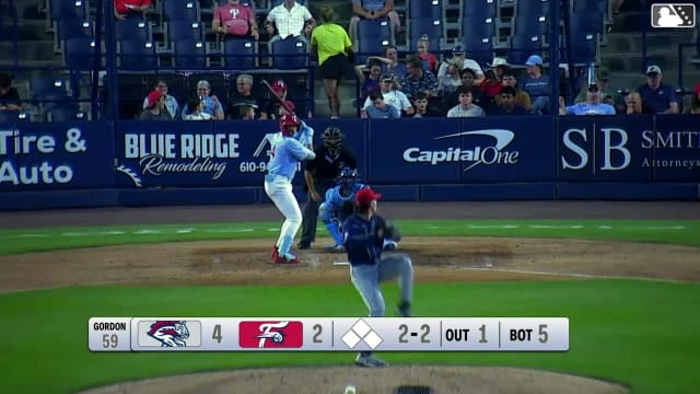 Bryan Rincon homers (17) on a fly ball to right center field.